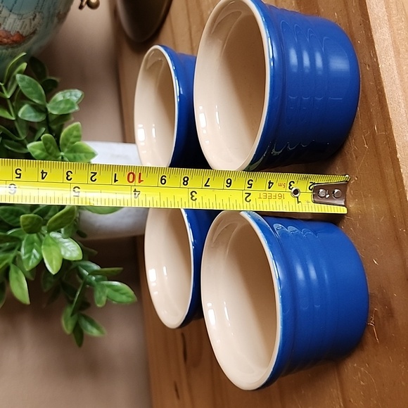 4 Le Creuset Stackable Ramekins Blueberry Color - Picture 15 of 16